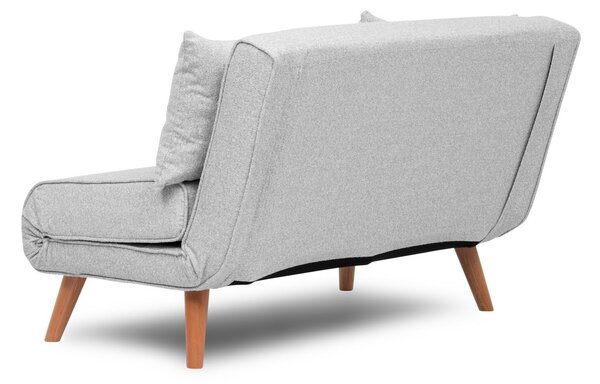 Hanah Home Dvojmiestna rozkladacia pohovka Seater Folde šedá II