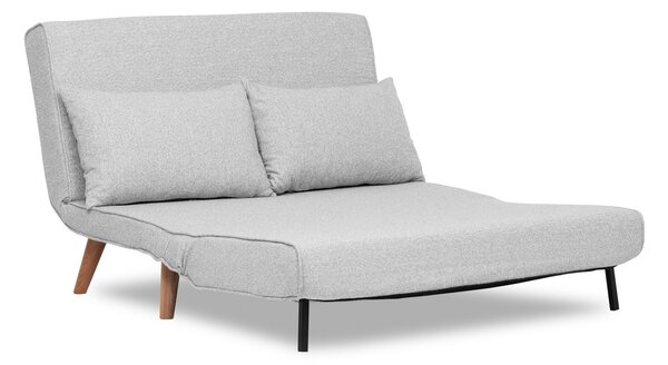 Hanah Home Dvojmiestna rozkladacia pohovka Seater Folde šedá II