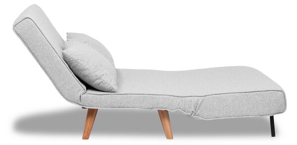 Hanah Home Dvojmiestna rozkladacia pohovka Seater Folde šedá II