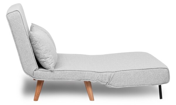 Hanah Home Dvojmiestna rozkladacia pohovka Seater Folde šedá II