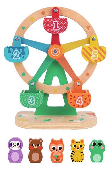 2Kids Toys Drevený kolotoč so zvieratkami