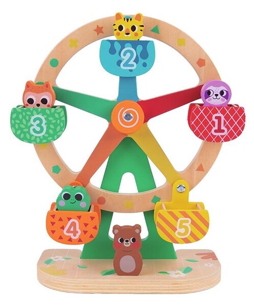 2Kids Toys Drevený kolotoč so zvieratkami