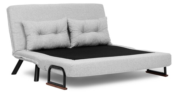 Hanah Home Dvojmiestna rozkladacia pohovka Seater Sando sivá II