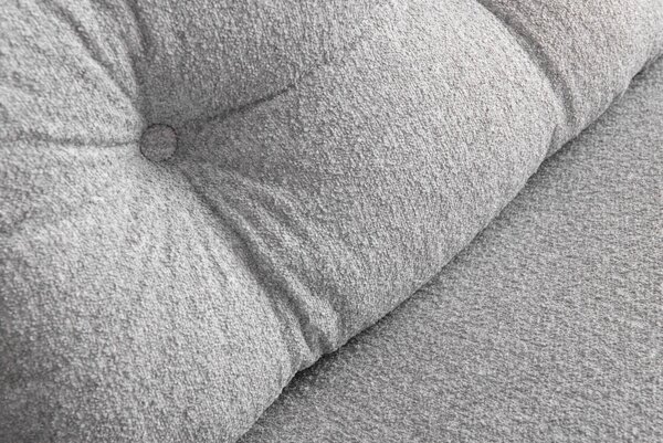 Hanah Home Dvojmiestna rozkladacia pohovka Seater Sando sivá II