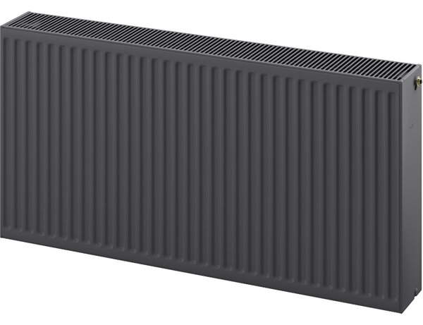 Mexen CC33 doskový radiátor 600 x 1000 mm, spodné stredové pripojenie, 2335 W, antracit - W6C33-060-100-66