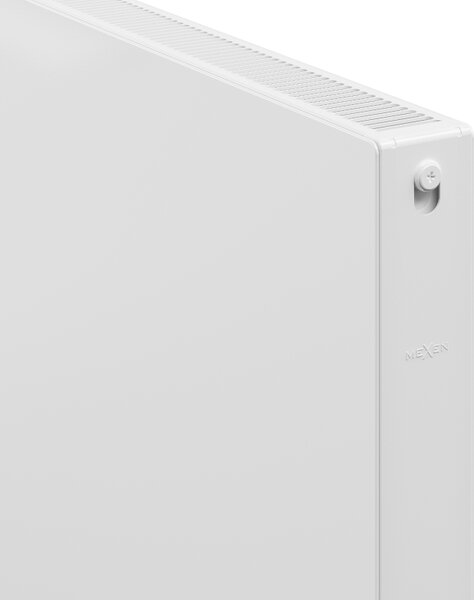 Mexen Flat CF21 plochý radiátor 500 x 1000 mm, bočné pripojenie, 1008 W, biely - W421F-050-100-00