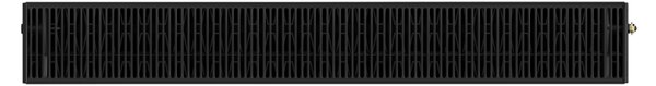 Mexen Line CCL33 panelový radiátor 900 x 1200 mm, dolné stredové pripojenie, 3601 W, čierny - W6C33L-090-120-70