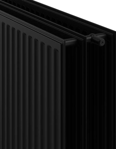 Mexen CH30 Hygienický doskový radiátor 500 x 600 mm, bočné pripojenie, 778 W, čierny - W430H-050-060-70