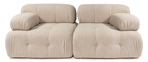 Hanah Home Dvojmiestna modulárna pohovka Doblo 210 cm broskyňová