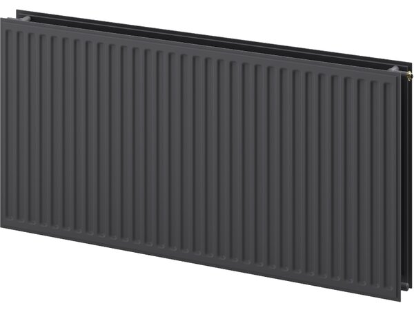 Mexen CVH20 Hygienický doskový radiátor 600 x 2000 mm, spodné pripojenie, 2198 W, antracit - W620H-060-200-66
