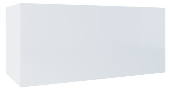 MEBLINE Závesná skrinka ONYX ON3B biely lesk
