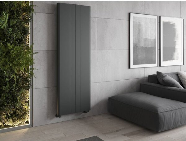 Mexen Line VR20SL radiátor doskový 1800 x 600 mm, spodné stredové pripojenie, 1308 W, antracit - W6VR20SL-180-060-66