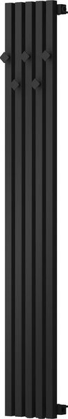 Mexen Flux dekoratívny kúpeľňový radiátor 1500 x 240 mm, 450 W, čierny - W127-1500-240-00-70