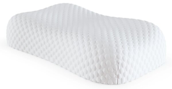 FDM Ergonomický vankúš Aura Plus 58x33 cm biely