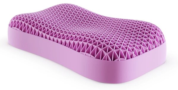 FDM Ergonomický vankúš Aura Plus 58x33 cm biely
