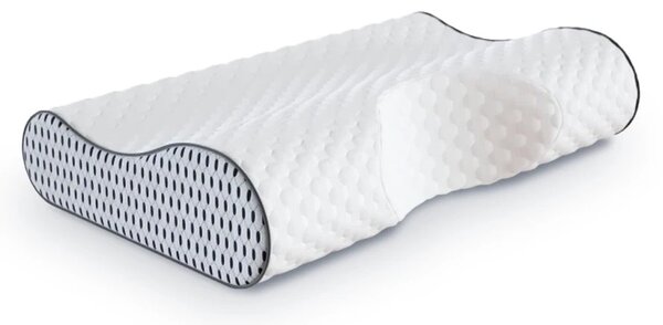 FDM Ergonomický vankúš COMO CONTOUR POINT SPACE 50x33 cm biely