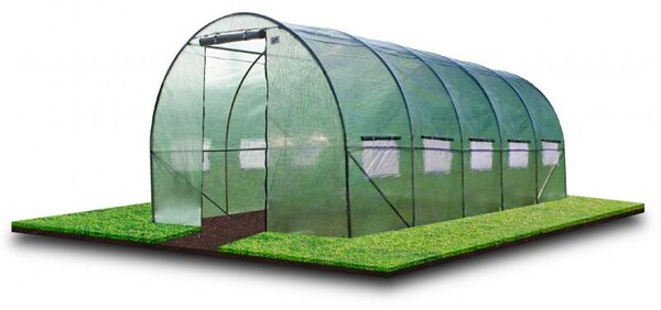 Garden Line Fóliovník s 5 segmentmi STRETCH 800x300 cm zelený