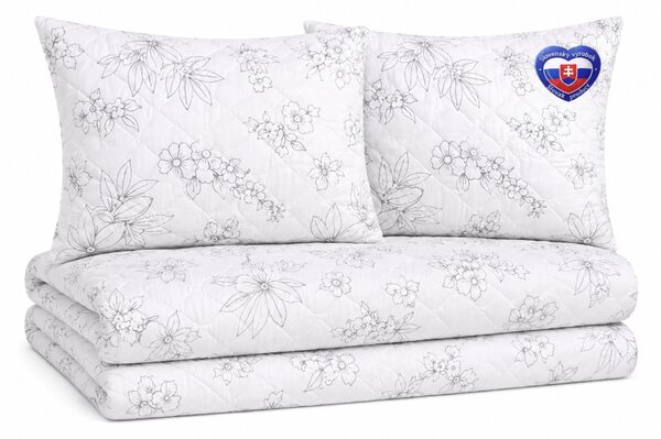 KVET 200x220cm CELOROČNÁ antialergická súprava Rozmer paplón-vankúš: 200x220 cm