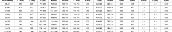 Mexen Lunar L päťuholníková sprchová kabína výkyvná pravá 80 x 80 cm, transparentná, chróm - 831L-080P-080L-01-00-P