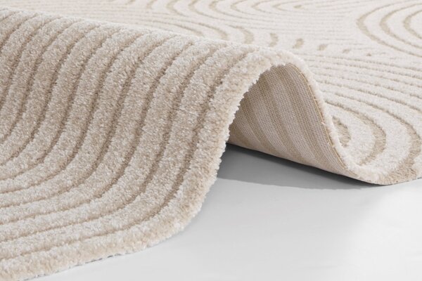 ELLE Decoration, Kusový koberec New York 105084 Cream, beige, 160x230, béžová, obývacia izba