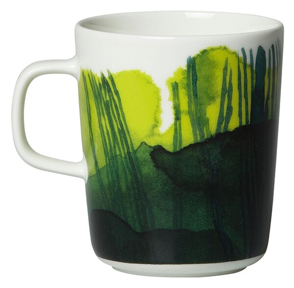 Marimekko Hrnček Oiva Sääpäiväkirja 0,25l, zelený