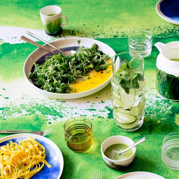 Marimekko Hrnček Oiva Sääpäiväkirja 0,25l, zelený