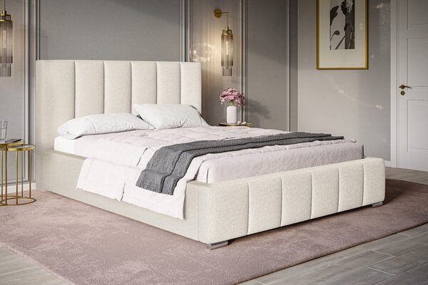 Čalúnená posteľ BED 1 120x200 béžová
