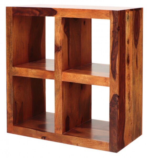 Knižnica Gani 90x90x35 z indického masívu palisander
