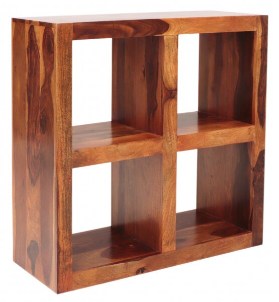 Knižnica Gani 90x90x35 z indického masívu palisander