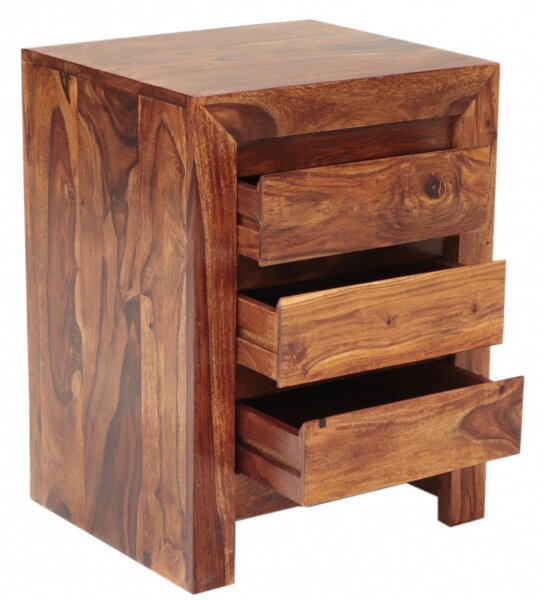 Nočný stolík 45x60x40 Gani z indického masívu palisander