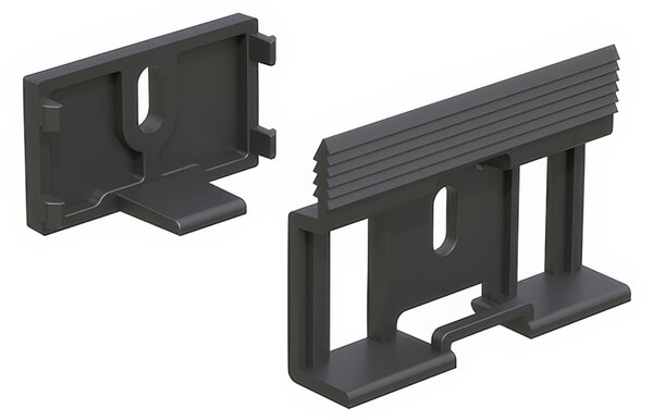 Úchyt na soklové lišty CEZAR Masterline 6 a 8 cm, CLIP+HOLDER (25 ks/bal)