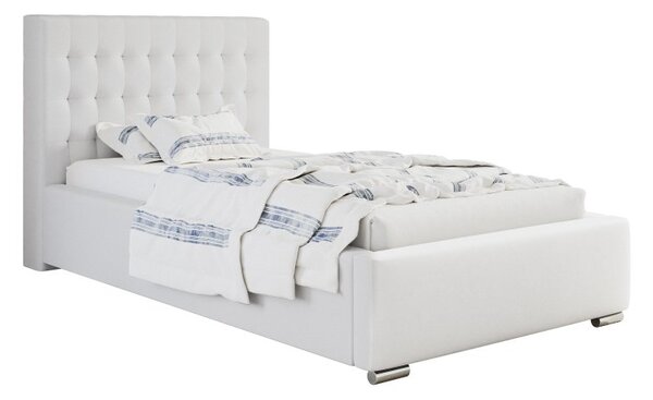 Čalúnená posteľ BED 2 90x200 biela