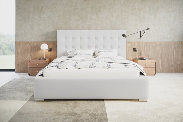 Čalúnená posteľ BED 2 120x200 biela