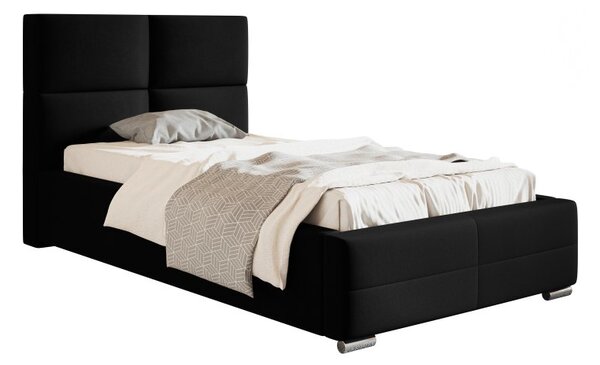 Čalúnená posteľ BED 3 90x200 černá