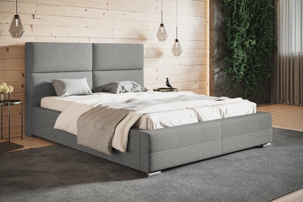 Čalúnená posteľ BED 3 120x200 Inari sivá
