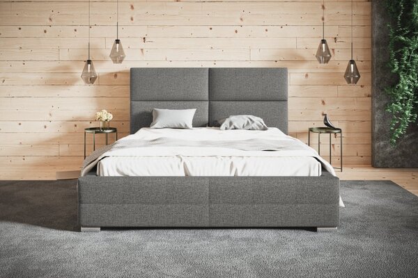 Čalúnená posteľ BED 3 120x200 Inari sivá