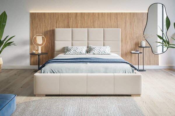 Čalúnená posteľ BED 7 120x200 béžová