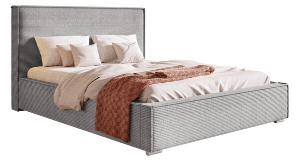 Čalúnená posteľ BED 8 120x200 sivá