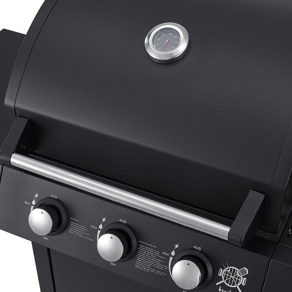 BBQ plynový gril Louisiana s 3 horákmi