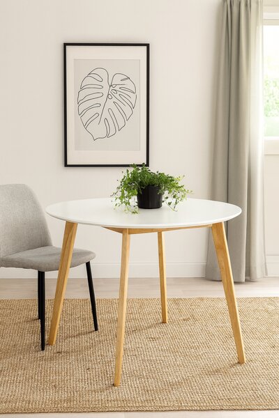 House 5 Okrúhly jedálenský stôl SCANDINAVIA 105 prírodný