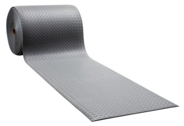Hamat, Gumová rohož 650 Base+ Economic grey, šíre 60 cm, šíře, šedá, guma (gél - protišmykový), chodba / predsieň