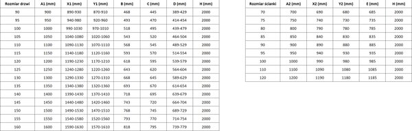 Mexen Rox-3S L sprchový kút 3-stenný posuvný 120 x 100 cm, transparentný, čierny - 8C2L-120-100-70-00-3S