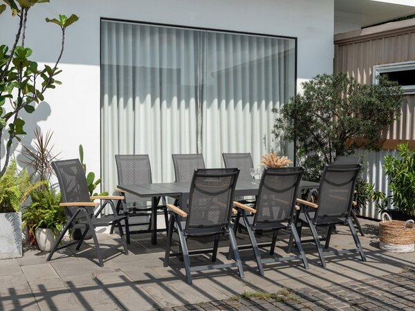Polohovacie kreslo Essence 71,1x61,9x107,1cm, hliník