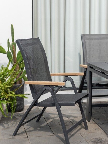 Polohovacie kreslo Essence 71,1x61,9x107,1cm, hliník