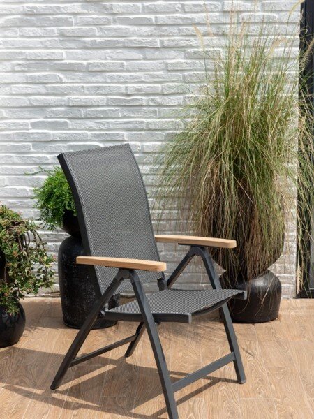 Polohovacie kreslo Essence 71,1x61,9x107,1cm, hliník