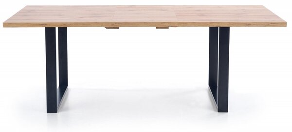 Halmar Rozkladací jedálenský stôl VENOM 135(185)x85 dub wotan