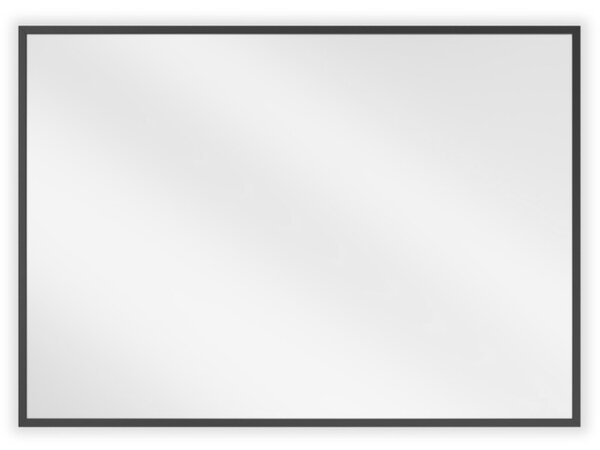 Mexen Loft obdĺžnikové kúpeľňové zrkadlo 70 x 50 cm, čierny rám - 9852-070-050-000-70