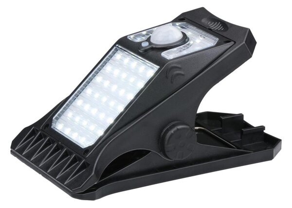 Grundig - LED solárne svietidlo so senzorom CLIP-ON LED/9W/3,7V IP44