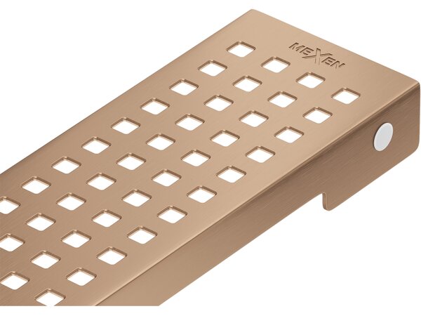 Mexen Flat M08 kryt pre lineárny odtok 60 cm, brúsená meď - 1C25060