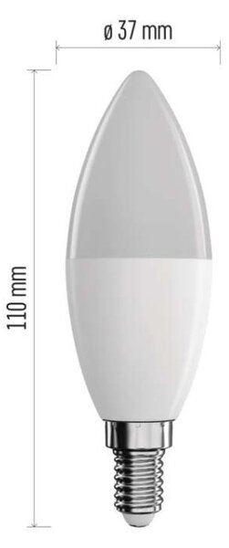 EMOS Inteligentná LED žiarovka GoSmart E14 4,8W 230V Wi-Fi RGB stmievateľná